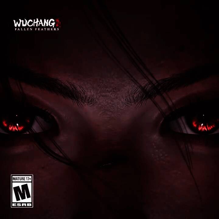 女主手持双刃迎战巨型Boss,背景为破败古庙场景,气氛紧张