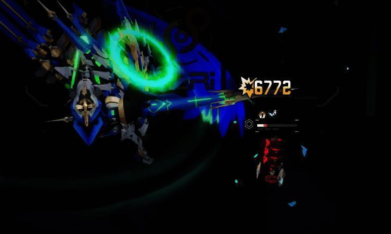 技能释放画面，圣痕爆炸特效炫目震撼