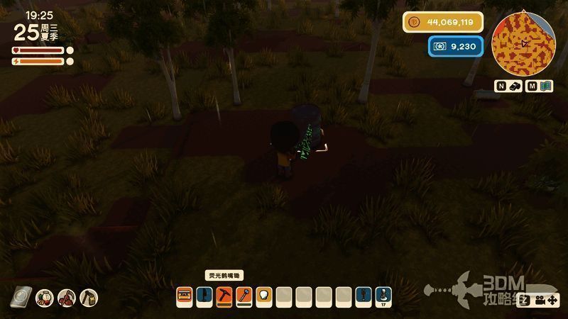 地图上散落的圆筒箱位置分布图