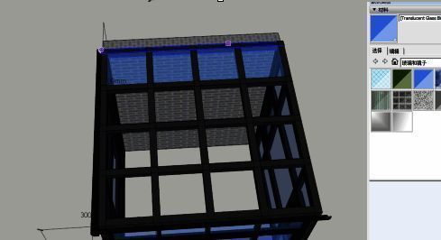 玻璃阵列完成后整体排布效果展示