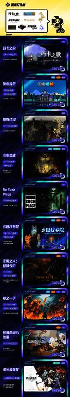 《玛卡之歌》《神之一手》等独立游戏参与聚光灯计划,获得免费曝光机会