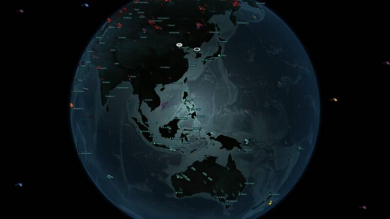 游戏宣传图,展示导弹发射瞬间的震撼画面,背景为世界地图与战略部署线