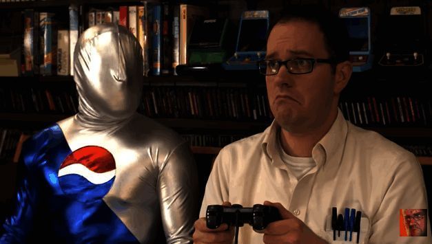 《百事侠》游戏封面设计,风格复古卡通