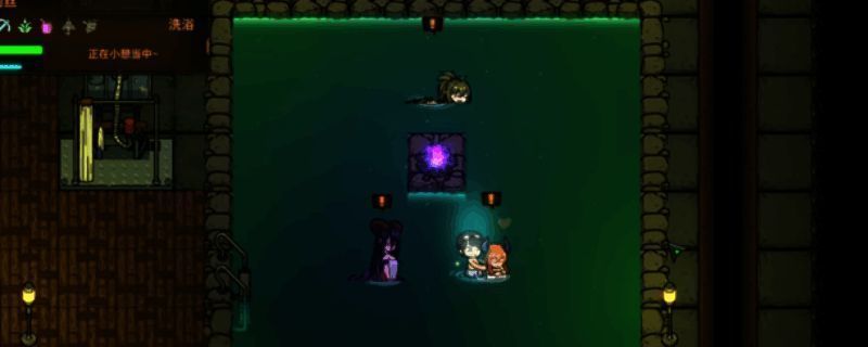 《地心归途》游戏界面展示五位魔物娘角色，画面风格清新可爱