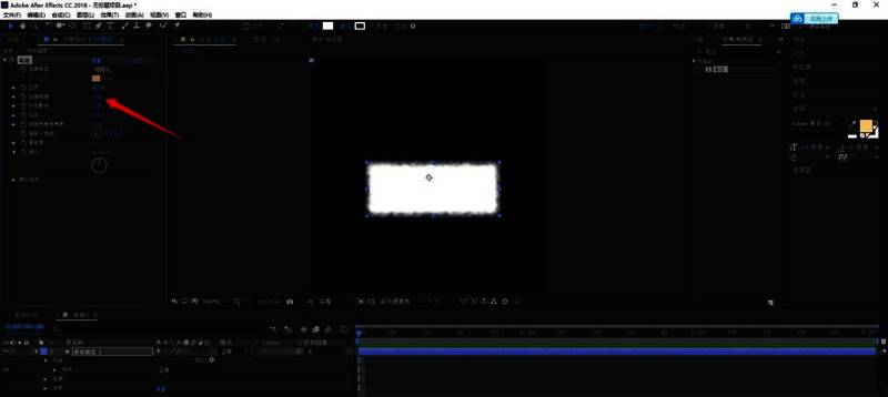 Adobe After Effects中毛边锐度调整界面,显示滑动条数值变化对效果的影响
