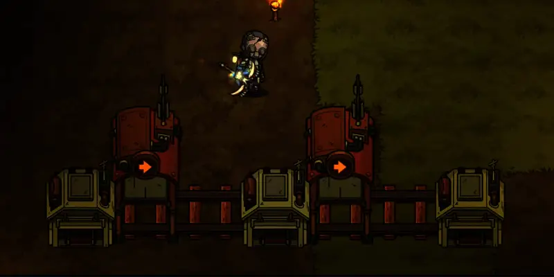 轨道运输站之间连接方式的详细示意图，展示轨道与站点的布局