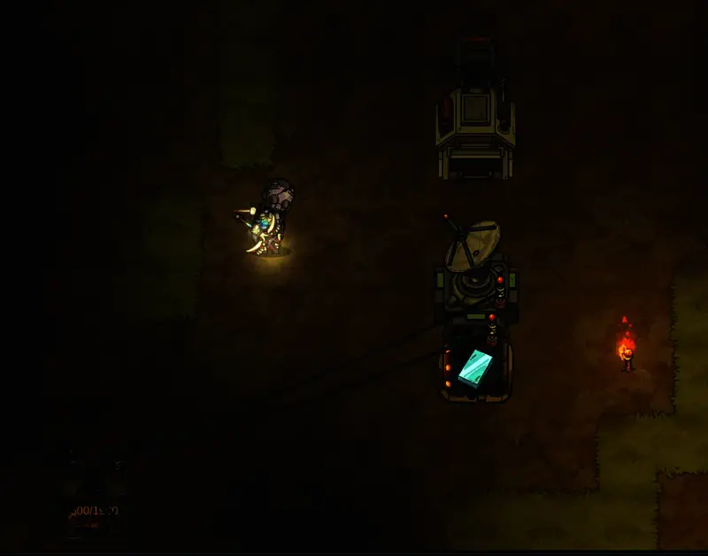 《地心归途》配送站运行状态界面截图,显示各项设备运行正常