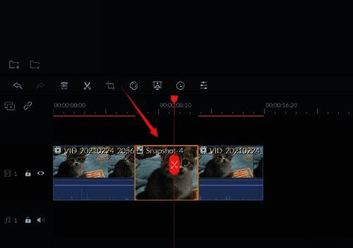 画面放大效果预览,展示放大前后的对比