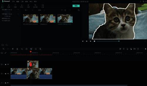 最终效果预览图,展示完成后的定格描边视频效果