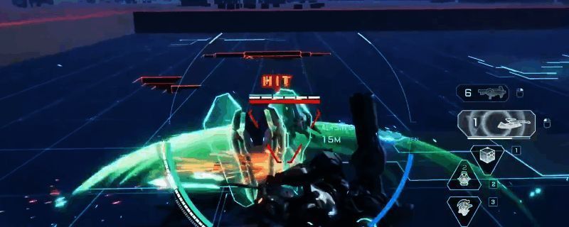 赤霄机甲手持重型斩斧，机甲造型威猛，背景为未来战场