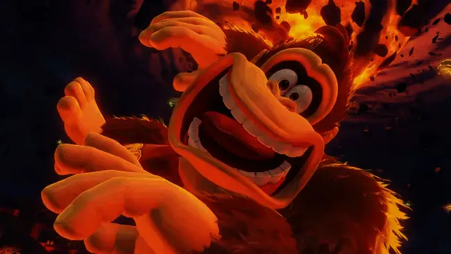 《咚奇刚:蕉力全开》游戏画面展示,场景细节丰富,角色动作流畅