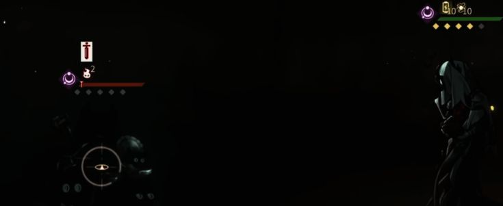 卡戎释放技能画面，敌人被“惧亡”效果标记，血量迅速下降