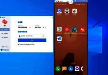 远程设备终端画面显示成功,界面展示可操作状态