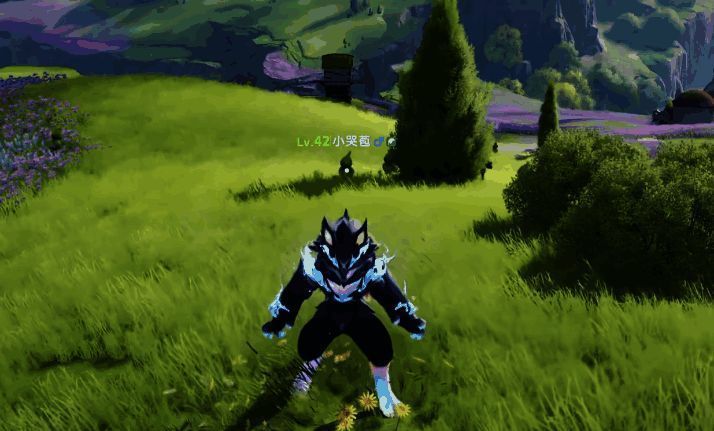 游戏角色站在传送门前准备跳跃，地图标记多个高概率刷闪区域，用彩色图标标注