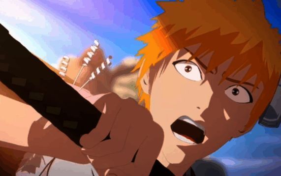 井上织姬施放治疗技能动画,光环特效围绕队友,血条正在回升