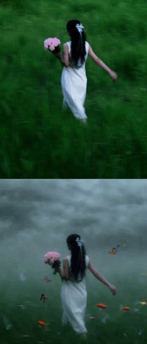 豆包P图指令示例截图,列出皮肤美化、光影调整等五类常用话术,界面简洁直观