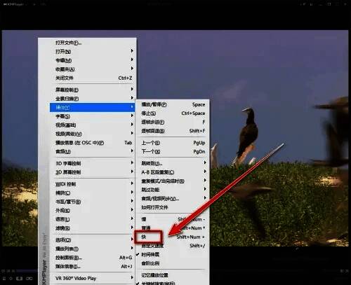 用户正在通过连续点击“快”按钮逐步提升播放速度,当前速度显示为1.5x