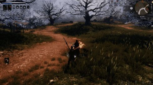 玩家在自建门派主殿中查看弟子列表与发展进度,界面显示门派等级与资源信息