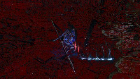 GIF动图展示执行者连续闪避后精准弹刀，随后发动三重异常爆发击杀敌人