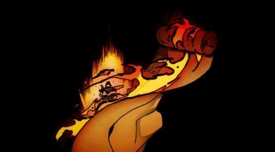 《超级忍 反攻的斩击》胧之村关卡场景,忍者在竹林与神社间穿梭,背景灯光闪烁