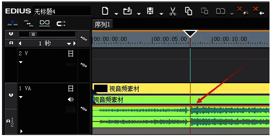 音频轨道上显示橙色滤镜条，信息面板中低通滤波属性窗口已打开，参数可调