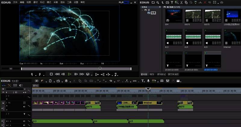 播放头准确停在时间轴某一帧上,视频预览窗口显示当前帧画面