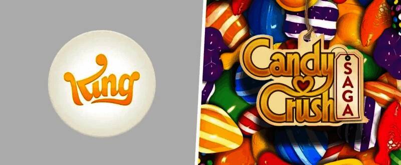 《糖果传奇》游戏界面截图，色彩斑斓的糖果排列在六边形棋盘上，界面风格明亮欢快