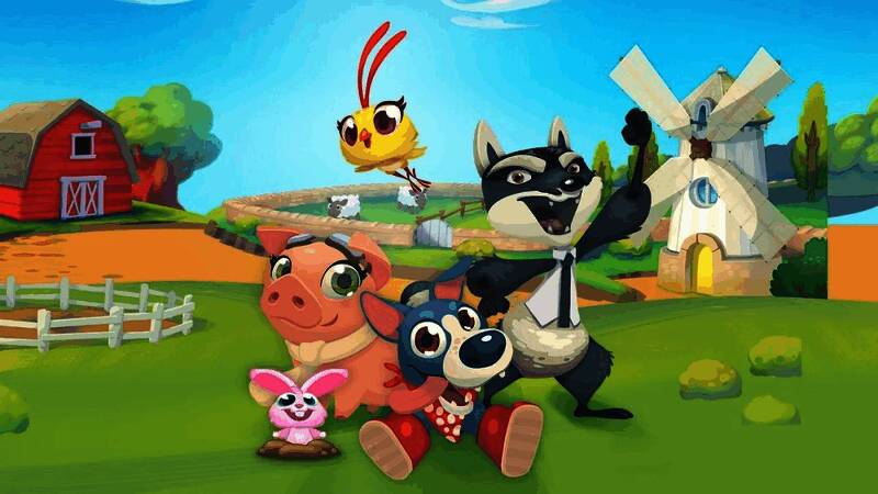 办公室内部场景，空置的工位整齐排列，电脑屏幕关闭，氛围略显冷清