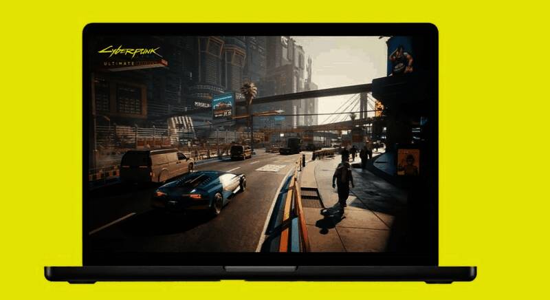 游戏内Mac版设置界面截图,展示‘为此Mac优化’选项及光线追踪、MetalFX等技术开关