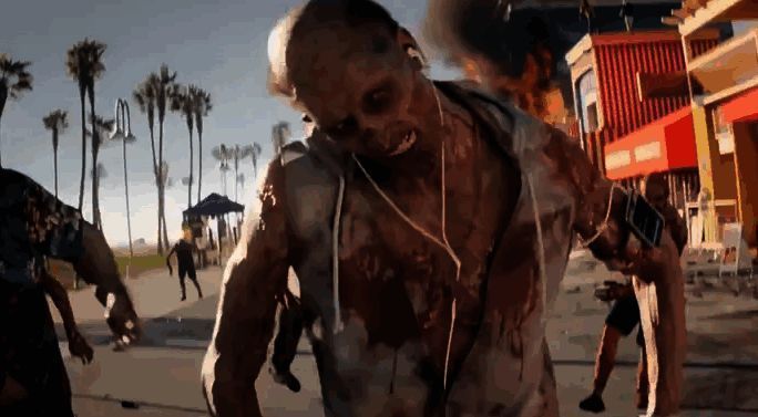 《死亡岛2》2014年早期开发概念图，展示风格迥异的场景设计