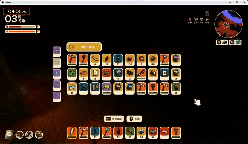 矿洞深处弥漫着绿色毒气,角色正加快脚步向电梯方向奔跑