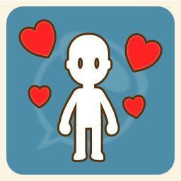 玩家与多位村民围站在一起,爱心特效飘起,氛围温馨和谐