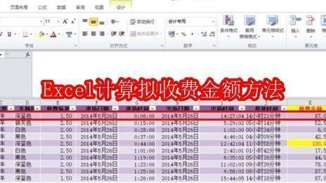 Excel表格中显示停车时间数据,J2单元格内容为14小时21分钟,用于演示如何提取小时数
