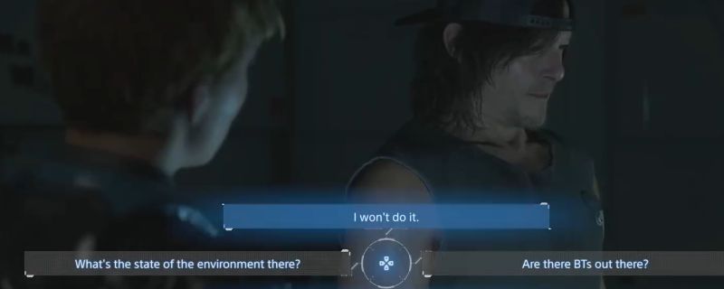 芙拉吉尔在游戏中与主角对峙的场景,身穿长袍,眼神深邃,背景充满神秘光影