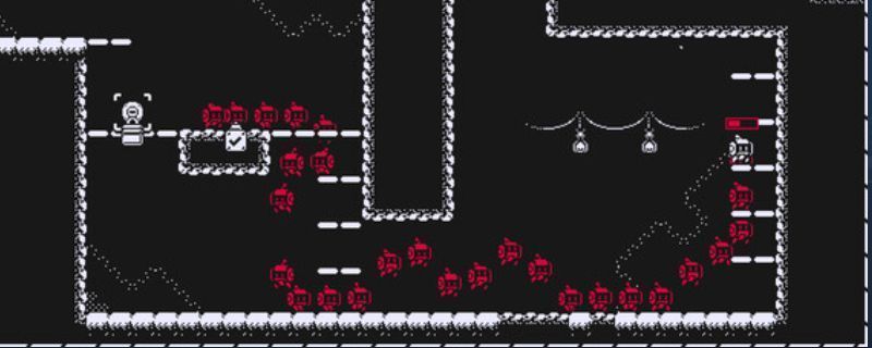 《径迹回响》游戏主视觉图,展示角色在抽象几何场景中移动的轨迹线条,整体风格简洁且富有科技感