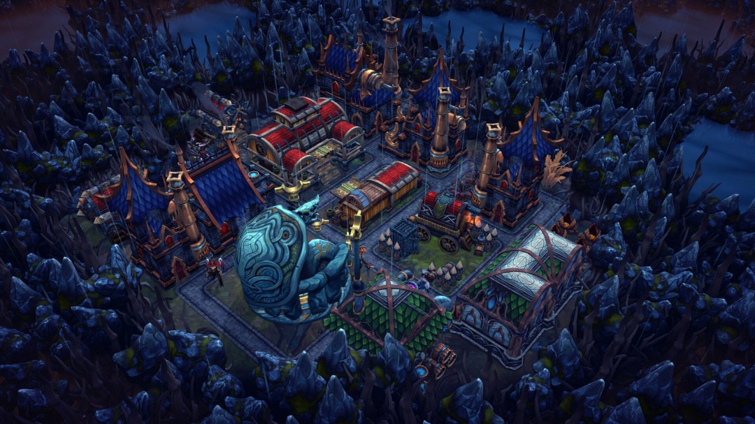 游戏UI界面截图，展示新成就列表与音乐播放器界面，背景为新装饰建筑‘夜辉灯塔’在星空下闪耀