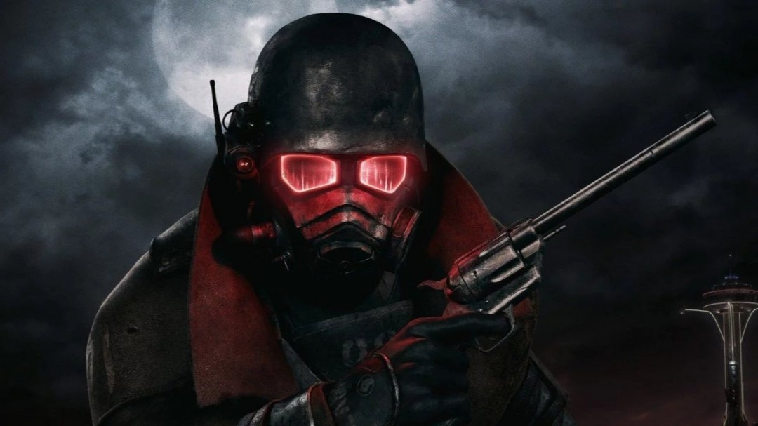 废土风景概念图,展现荒芜城市、锈蚀车辆与远处核爆云,带有强烈后启示录美学风格