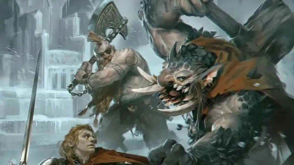 开发日志风格插画：CA工作室团队围在战术沙盘前讨论，背景屏幕显示‘基斯里夫重制对比’‘魔法物品权重热力图’等数据图表