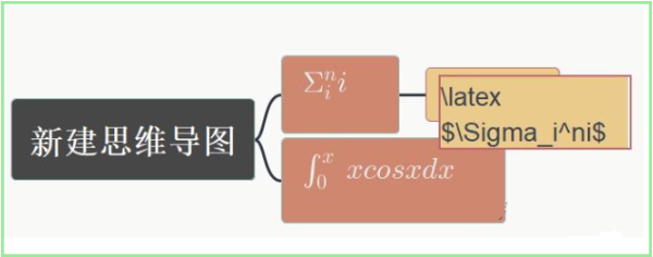 快捷输入操作演示图:光标位于节点文本中,上方浮动提示'latex后按Shift+Enter,再用$$包裹公式',界面右侧同步显示E=mc²行内公式渲染效果