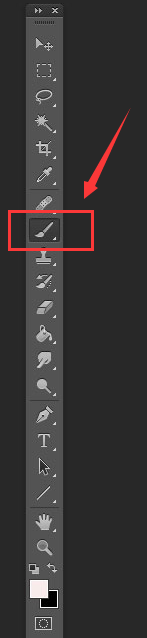 画笔工具正在黑色画布上绘制多个白色小圆点，每个圆点位置随机分布，构成流星群的初始光核布局