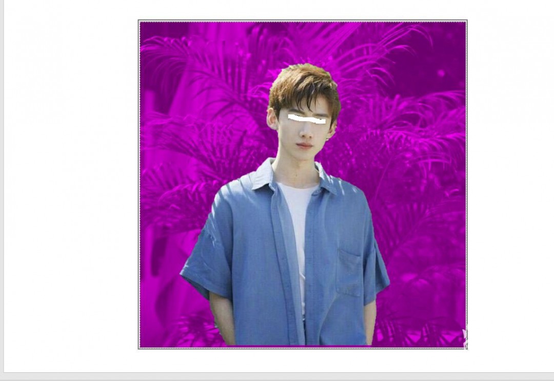 证件照换底效果对比图:左侧为原始艺术照,右侧为同一人像替换为标准蓝底后的成品,边缘平滑无毛边,色调均匀自然