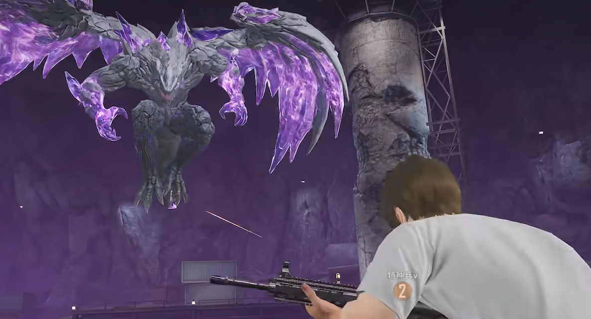 胜利结算界面:四名角色立于崩塌的Boss残骸之上,金色‘VICTORY’字样炸裂浮现,下方滚动显示‘异变核心碎片×12’‘SSR武器涂装-猩红协议’等奖励条目