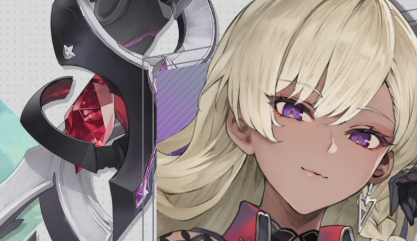 妮娜战斗界面演示截图：主炮发射瞬间屏幕泛起紫色涟漪，敌方单位脚下浮现炼金阵光效并出现‘减速’状态图标