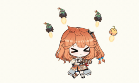 战斗实录GIF帧：艾菈释放主弹幕瞬间，画面中央爆发多层环状星芒，外围环绕旋转花瓣轨迹，敌方单位出现明显硬直反馈