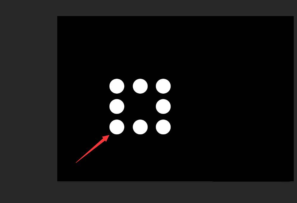 八个圆形已分别填充霓虹渐变色:从外圈暖色系向内圈冷色系过渡,色彩明快不撞色,呈现光学频谱般的韵律感