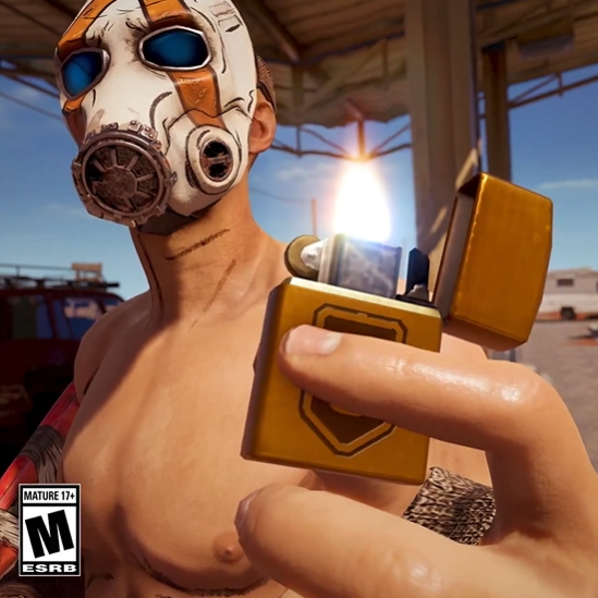 《彩虹六号：围攻X》与《无主之地》联名宣传图：左侧为R6干员持盾警戒姿态，右侧是手持夸张火箭筒的无主之地混混角色，背景融合锈蚀工业风与霓虹涂鸦元素，中央悬浮‘July 15’发光字样