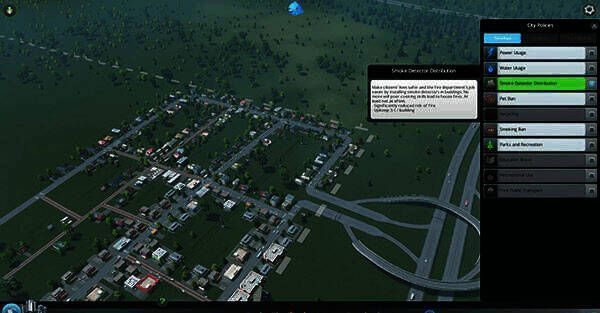 城市高速发展场景