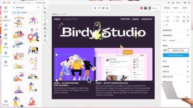 Lunacy图形设计软件Mac版展示图