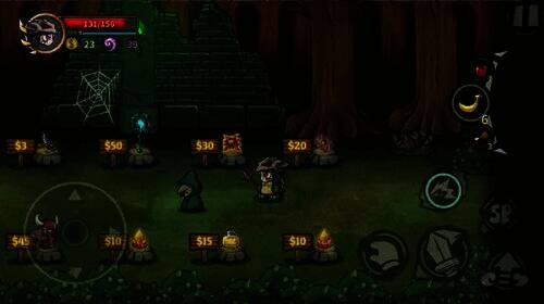 商店购买武器示意图