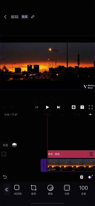 motionninja去水印确定界面